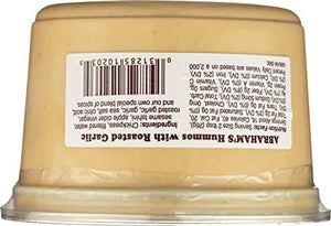 Most Hummus has added oil that makes it 40% more calories! Always check the ingredient statement. Abrahams, Hummos Roasted Garlic, 16 Ounce