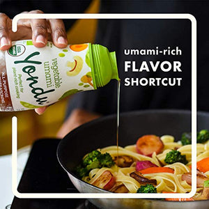 Add a savory flavor to any vegetable or salad dish with  Yondu Vegetable Umami – Premium Plant-based Seasoning Sauce – All-Purpose Instant Flavor Boost, Better Than: Fish Sauce, Soy Sauce, Bouillon (5.1 Fl oz)