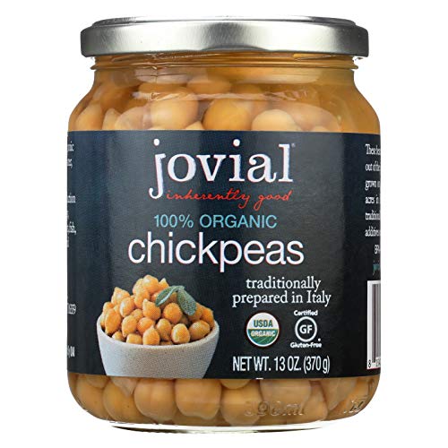 Jovial Organic Chickpeas - Case of 6 - 13 oz.