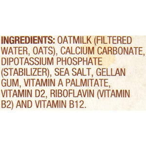 Many plant milks have added oil or sugar. Check the ingredient label. Planet Oat Original Oatmilk, 52 fl oz